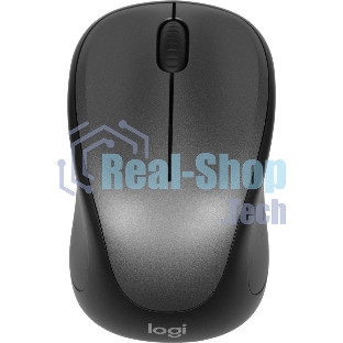 Мышь беспроводная Logitech M235 серый/черный, 1000 dpi, радиоканал, USB, кнопки - 3