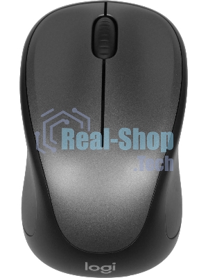 Мышь беспроводная Logitech M235 серый/черный, 1000 dpi, радиоканал, USB, кнопки - 3