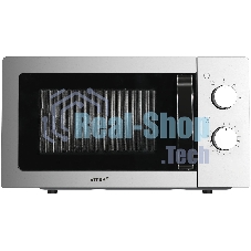 Микроволновая печь Vitek VT-MW1420 черный, 20 л, 700 Вт, переключатели — поворотный механизм