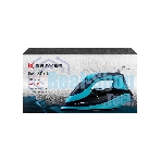 Утюг BRAYER BR4019 голубой/черный, 2400 Вт, 25 г/мин, 140 г/мин, 320 мл