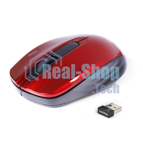 Мышь беспроводная Smartbuy ONE 332 красная (SBM-332AG-R)