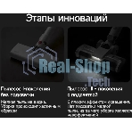 Пылесос ручной Deerma DEM-T30W Station серый/черный, питание от аккумулятора, 240 Вт, уборка сухая, пылесборник 0.56 л, работа от АКБ max 45 мин