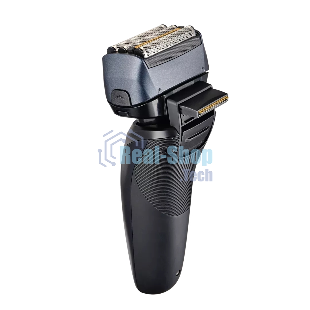 Электробритва Polaris PMF 1016RC wet&dry 7D PROF 4+ черный/Темно-синий