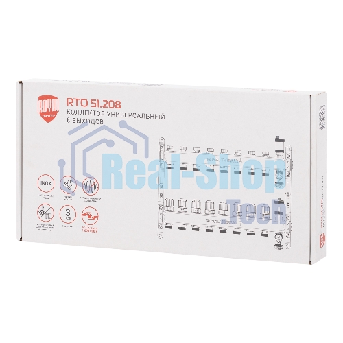Коллектор Royal Thermo нерж. в сборе универсальный 1