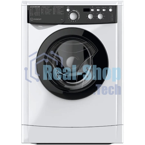 Стиральная машина Indesit MyTime EWUD 4105 BK CIS белый, загрузка фронтальная 4 кг, 1000 об/мин., класс: А