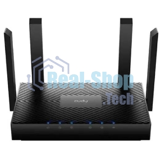 Роутер Cudy WR3000 AX3000 10/100BASE-TX/Wi-Fi черный