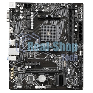 Материнская плата Gigabyte A520M K V2 (V1.1), AM4, AMD A520, 2xDDR4, 4xSATA, 1xM.2, 1xPCIe 3.0 x16, 1xHDMI, 1xVGA, 1x 1Gb LAN, 2xUSB-A 2.0, 4xUSB 3.2 Gen 1, 3x3.5 мм, 7.1, mATX