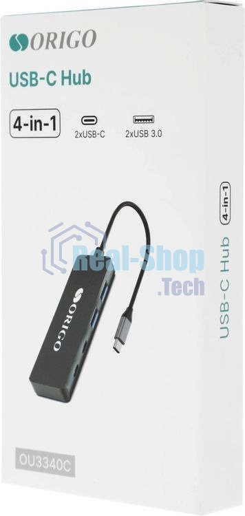 USB-концентратор ORIGO OU3340C/A1A, USB Type-C, USB 3.0/USB Type-C, USB Type-C