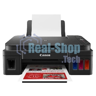 МФУ струйное Canon PIXMA G3416 (2315C052), А4, цветной, печ. 8.8 стр/мин. (ч/б) 5 стр/мин. (цвет), скан. до 3 стр/мин., 4800x1200 dpi (печать) 1200х600 dpi (скан.), USB, Wi-Fi