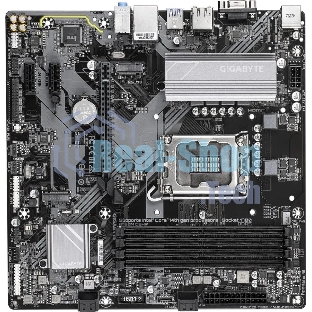 Материнская плата Gigabyte B760M D3HP DDR5, LGA 1700, Intel B760, 4xDDR5, 4xSATA, 2xM.2, 1xPCIe 4.0 x16, 1xPCIe x1, 1xHDMI, 1xVGA, 1xDP, 1x 1Gb LAN, 3xUSB-A 3.2 Gen 1, 2xUSB-A 2.0, 3x3.5 мм, 7.1, mATX