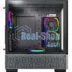 Компьютерный корпус Montech SKY TWO черный без БП ATX 3x140мм 2xUSB3.0 1xUSB3.1 audio bott PSU