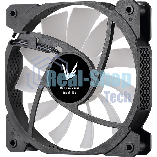 Вентилятор для корпуса Aerocool/Formula Cosmic 12BK ARPW ARGb черный, 120 мм, 1500 об/мин, 26.8 дБ, 4 pin