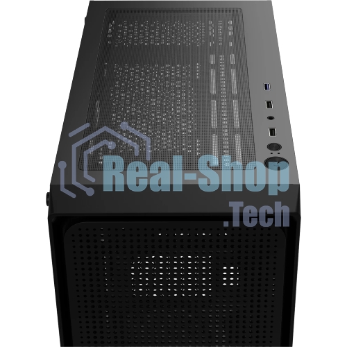 Компьютерный корпус Ocypus Gaммa C50 без БП черный (Gaммa-C50-BKG000XX-GL)