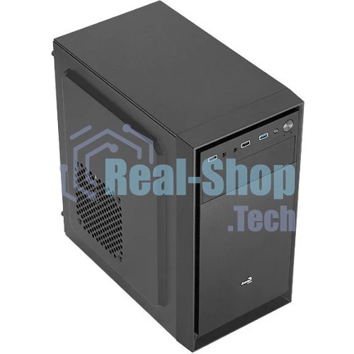 Компьютерный корпус Aerocool/Formula CS-104-S-BK-v1 черный без БП mATX 1x120мм 1xUSB 2.0 1xUSB 3.0 audio
