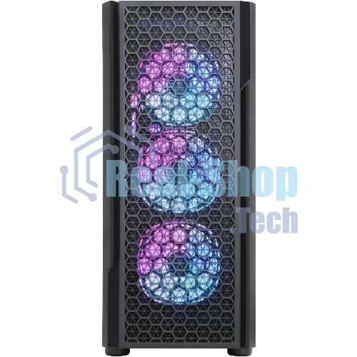 Компьютерный корпус Accord 3312 черный без БП ATX 2xUSB2.0 1xUSB3.0 audio bott PSU