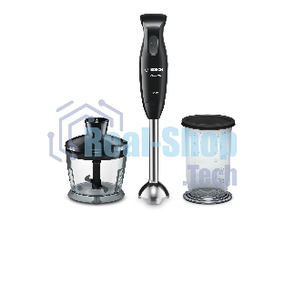 Блендер погружной Bosch MSM2620B черный, 600 Вт, 1 скорость