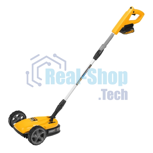 Портативная аккумуляторная газонокосилка Denzel CLM-22, Li-ion, 20В, 220 мм