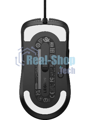 Мышь проводная Lenovo Legion M300s черный, 8000 dpi, USB, кнопки - 6