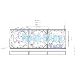 Кулер для корпуса Thermalright TL-M12QRW Reverse (124x120x25mm, 4-pin PWM, ARGB, 47.6CFM, 23.2dBA, 1500RPM, White)