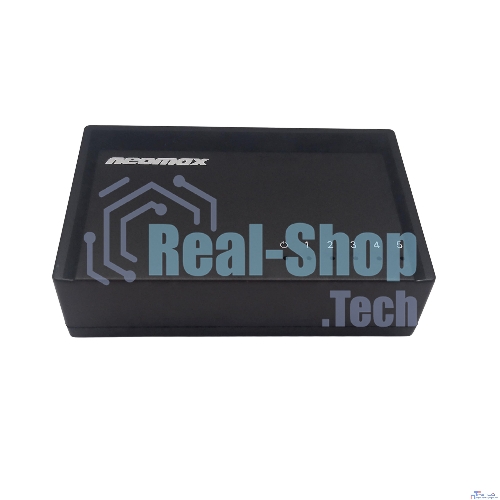 Коммутатор неуправляемый NEOMAX NMS-105P-100-P, 5 портов 100 Mbps, пластик