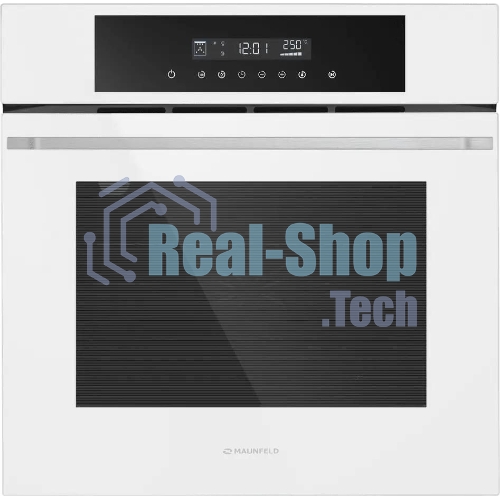 Шкаф духовой электрический Maunfeld AEOD60103W, 60л, дверца с 3 стеклами, белый