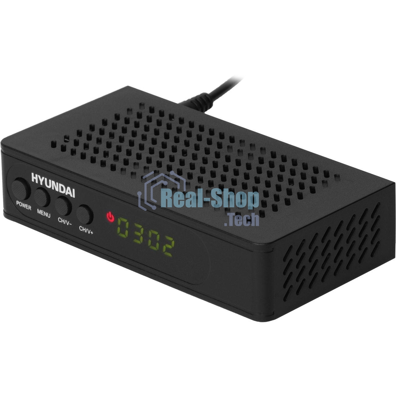 Цифровой TV ресивер HYUNDAI H-DVB240 черный