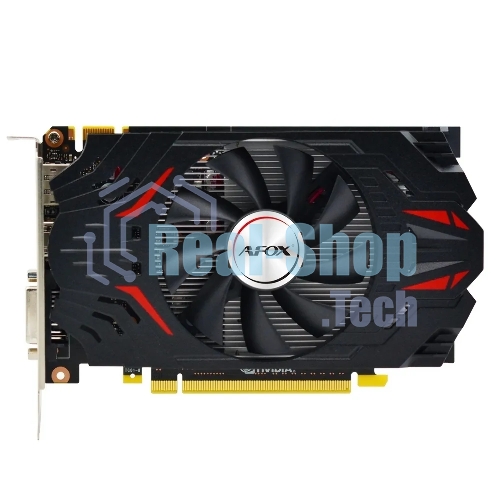 Видеокарта Afox GeForce GTX750 2Gb GDDR5 128BIT DVI HDMI VGA ATX SINGLE FAN (AF750-2048D5H6-V3)