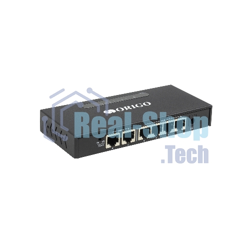 Коммутатор неуправляемый PoE ORIGO OS1206P/60W/A1A 4x100Base-TX PoE+, 2x100Base-TX, PoE-бюджет 60 Вт, корпус металл