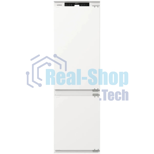 Встраиваемый холодильник Gorenje NRKI517141 белый двухкамерный 175/68 л морозилка снизу, No Frost