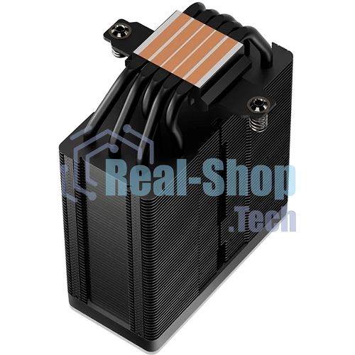 Кулер для процессора DEEPCOOL AG500 BK ARGb V2 черный 120мм алюминий+медь 1900rpm 29.4db 40pin 240W 160мм