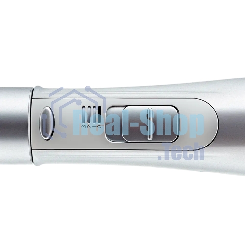 Фен-щетка ARESA AR-3207 серебристый/белый, 800 Вт