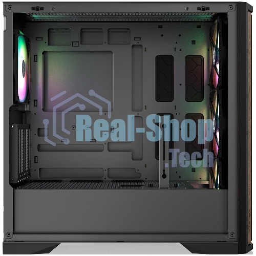 Компьютерный корпус без блока питания Case Raijintek AGOS MAX-MS4, Midi-Tower, TG, 4x140мм ARGB, 2xUSB 3.0 + 1xUSB Type-C, E-ATX, ATX, mATX, mITX черный