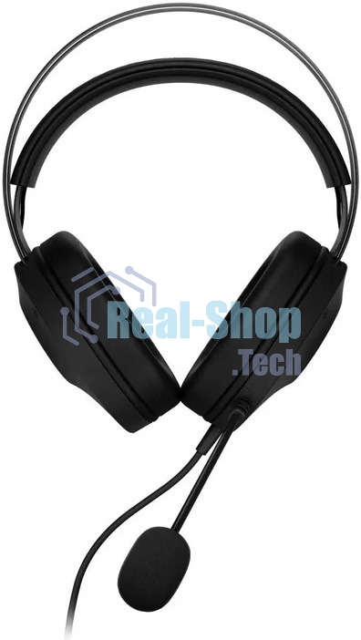 Гарнитура ASUS TUF Gaming H1 Gen II чёрный, проводная, USB, подсветка, совместимость с PS5