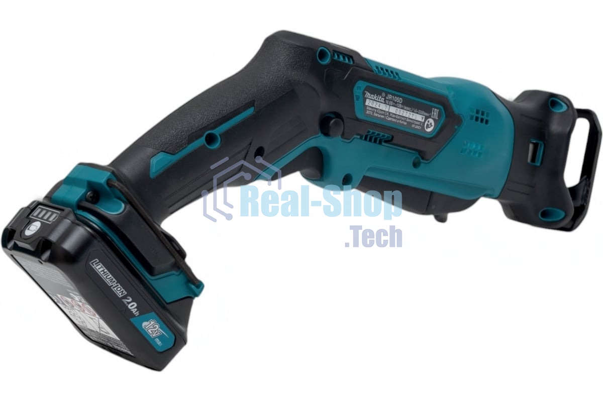 Ножовка Makita JR105DWAE 10.8В 2х2Ач Li-ion слайдер 0-3300об\м ход-13мм рез-50мм 1.3кг чем подсв