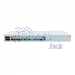 Маршрутизатор Mikrotik CCR2116-12G-4S+ Cloud Core Router 2116-12G-4S+ with Amazon Annapurna Labs Alpine v3 AL73400 CPU (16-cores, 2GHz per core), 16Gb RAM, 4xSFP+ cage, 13xGbit LAN, M.2 PCIe slot, RouterOS L6, 1U rackmount case, Dual PSU