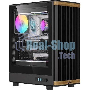Компьютерный корпус Aerocool/Formula TimberLine T1 черный без БП ATX 4x120мм 1xUSB 2.0 1xUSB 3.0 1xUSB3.1 audio bott PSU