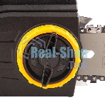 Пила цепная электрическая Denzel EDS-2200, 2,2кВт, продольная, шина 45 см, шаг 3/8, паз 1,3 мм, 62 зв