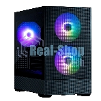Компьютерный корпус ZALMAN P30 AIR, MATX, BLACK, WINDOW, 2xCombo (3.5'' or 2.5''), 3x2.5