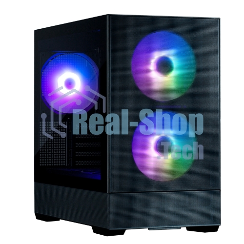 Компьютерный корпус ZALMAN P30 AIR, MATX, BLACK, WINDOW, 2xCombo (3.5'' or 2.5''), 3x2.5