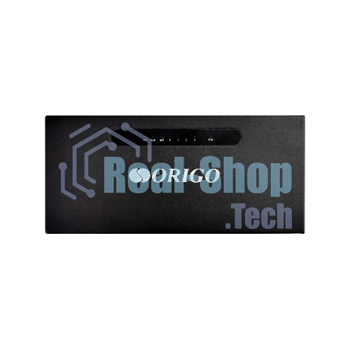 Коммутатор неуправляемый PoE ORIGO OS1206P/60W/A1A 4x100Base-TX PoE+, 2x100Base-TX, PoE-бюджет 60 Вт, корпус металл