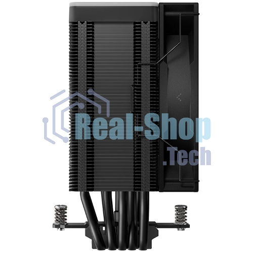 Кулер для процессора DEEPCOOL AG500 BK ARGb V2 черный 120мм алюминий+медь 1900rpm 29.4db 40pin 240W 160мм