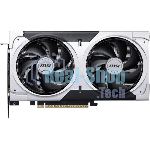 Видеокарта MSI RTX 5060 Ti 8G VENTUS 2X OC PLUS, NVIDIA RTX 5060 Ti, 8 ГБ GDDR7, 128 бит, PCI-e 5.0, 1xHDMI, 3xDP, 2617 МГц