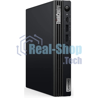 Мини ПК Lenovo ThinkCentre Tiny M70q-5 slim i7 14700T (1.3) 16Gb SSD 512Gb UHDG 770 без ОС GbitEth WiFi BT 135W kb мышь клавиатура черный (12TD003UUM)