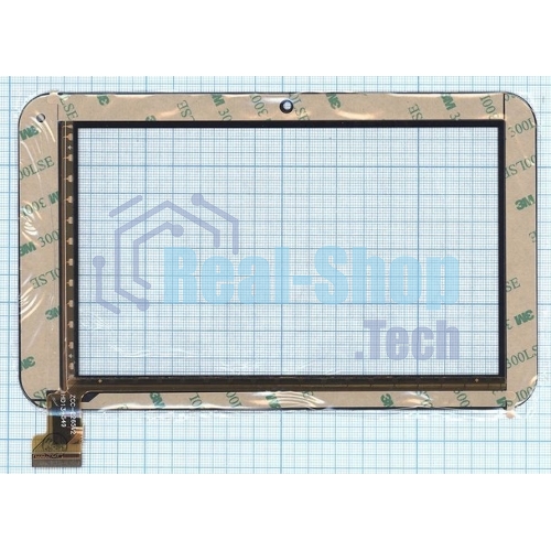 Сенсорное стекло (тачскрин) ZCC-2265V2 HD13-549, черное