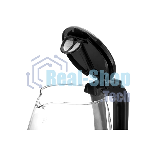 Чайник электрический BRAYER BR1030, 2200 Вт, 1.7 л, стек л,корп,автоотк л,при.закип,подсвет