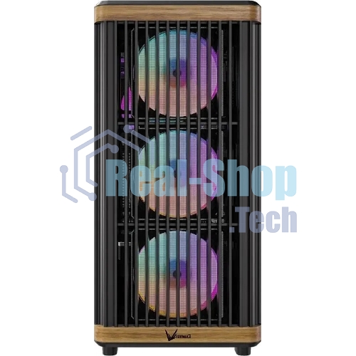 Компьютерный корпус Aerocool/Formula TimberLine T1 черный без БП ATX 4x120мм 1xUSB 2.0 1xUSB 3.0 1xUSB3.1 audio bott PSU