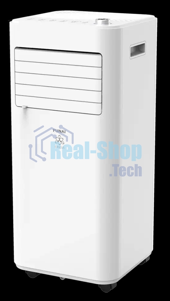 Кондиционер мобильный FUNAI CROCUS MAC-CS22CON01 7500 BTU, 15 м², 53 дБ, охлаждение, белый