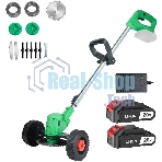 Триммер электрический Deko GreenCut 20 Pro аккум. 650Вт неразбор.штан. реж.эл.:леска/нож/диск