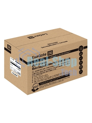 Источник бесперебойного питания ExeGate EP285511RUS SpecialPro Smart LLB-1600.LCD.AVR.EURO.RJ.USB 1600VA/950W, LCD, AVR, 4 евророзетки, RJ45/11, USB, черный