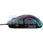 Мышь проводная GMNG XM003 черный, 32000 dpi, USB, кнопки - 10